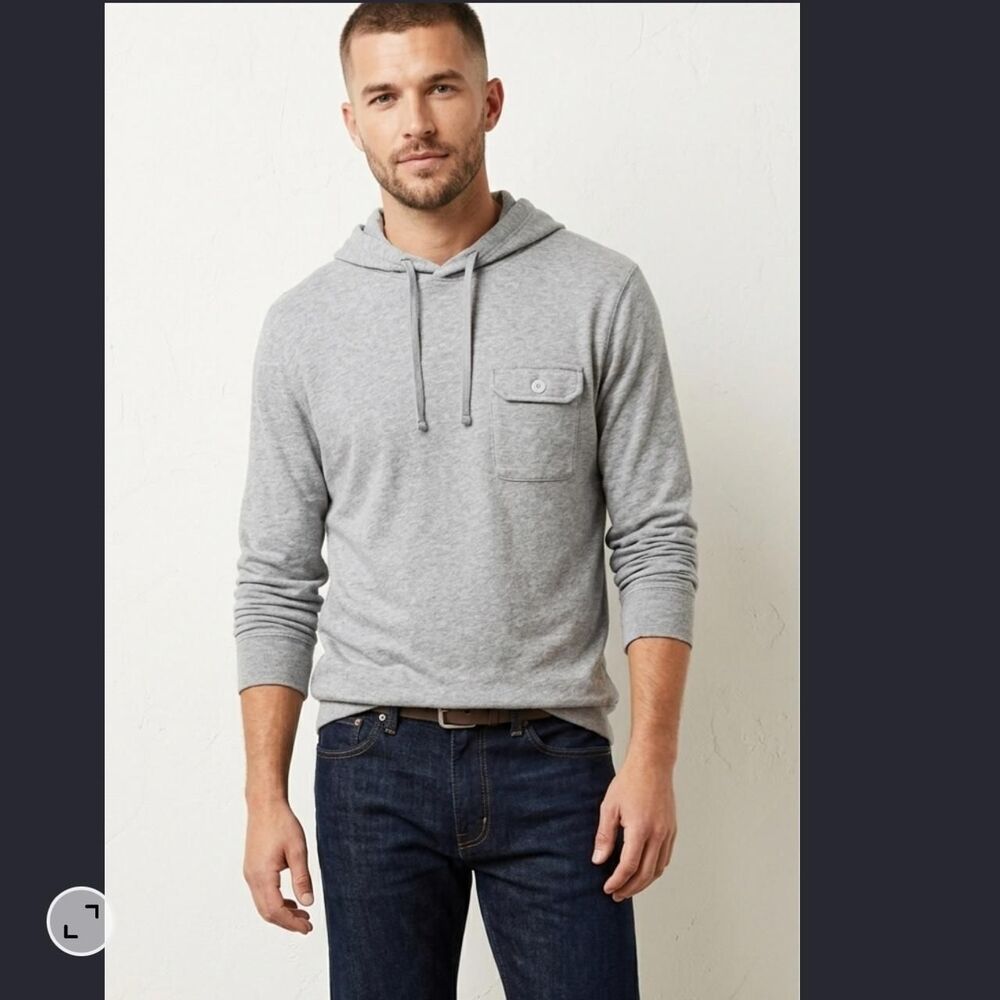 Old-navy Men's Grey Hoodie